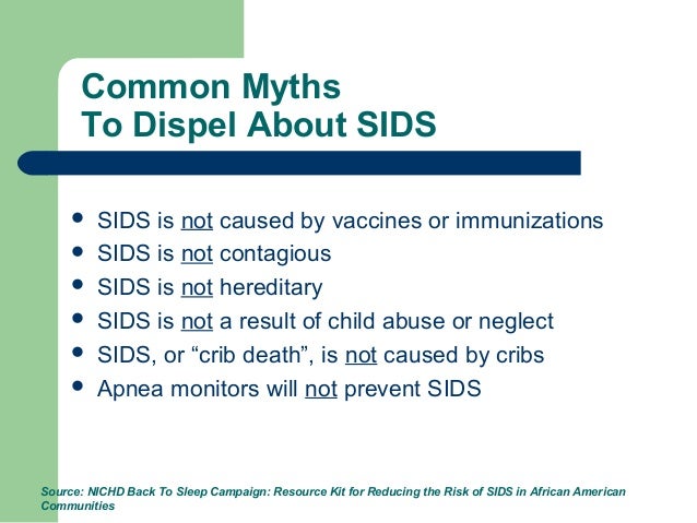 Sudden Infant Death Syndrome Sids