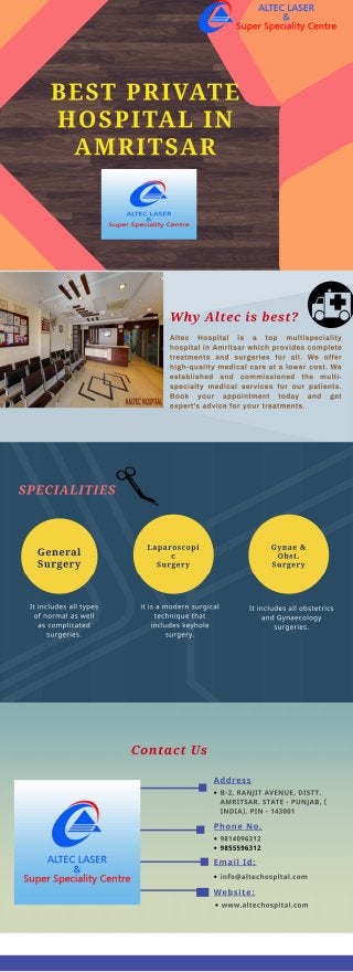 Altec Hospital-Best private hospital in Amritsar 
