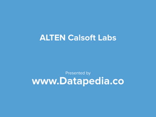 All about Alten Calsoft Labs 
