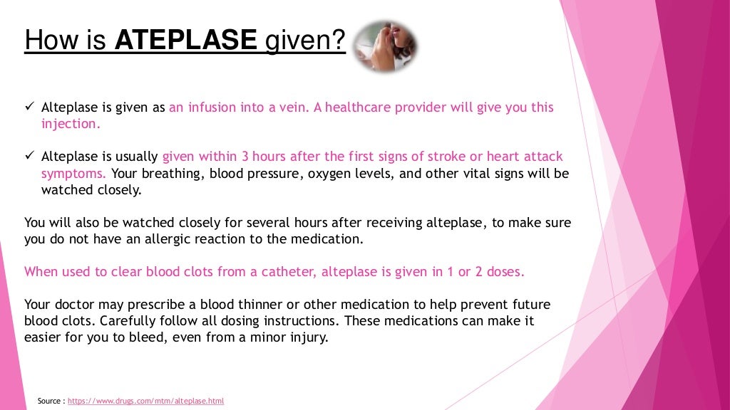 Alteplase Cathflo Tpa Medication Cost, Dosage, Uses, Side effects