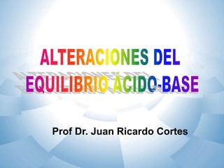 Prof Dr. Juan Ricardo Cortes
 