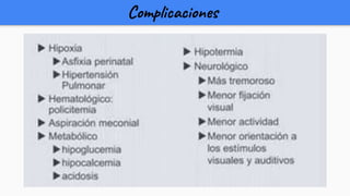 Complicaciones
 