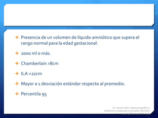 Ila Normal Alteraciones del liquido amniotico | PPTX