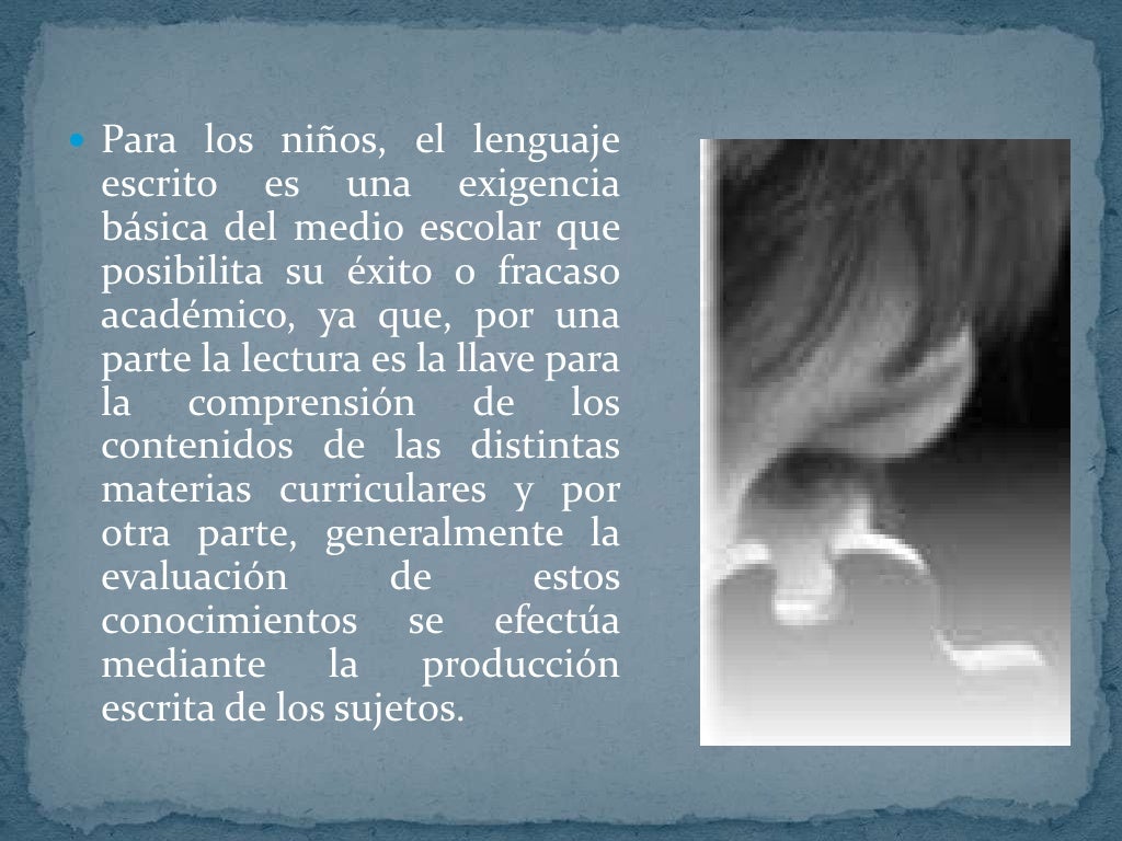 Alteraciones del lenguaje escrito