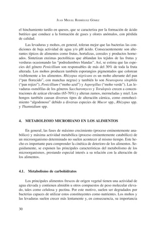 Alteraciones de los alimentos | PDF