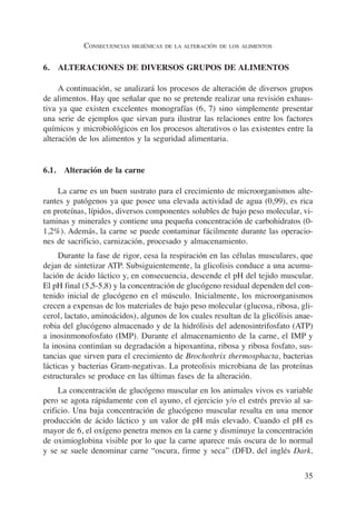 Alteraciones de los alimentos | PDF