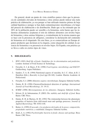 Alteraciones de los alimentos | PDF