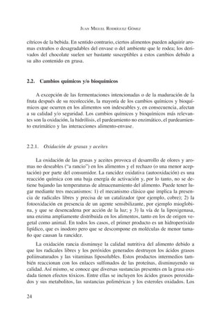 Alteraciones de los alimentos | PDF