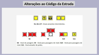 18
Alterações ao Código da Estrada
 