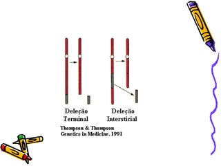 Alteracoes cromossomicas estruturais e numericas