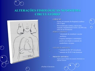 ALTERAÇÕES FISIOLÓGICAS DA GRAVIDEZ