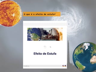 O que é o efeito de estufa?

 