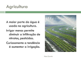 AlteraçãO Da Qualidade Da áGua