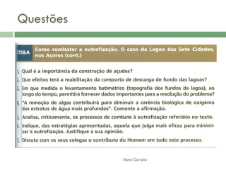 AlteraçãO Da Qualidade Da áGua