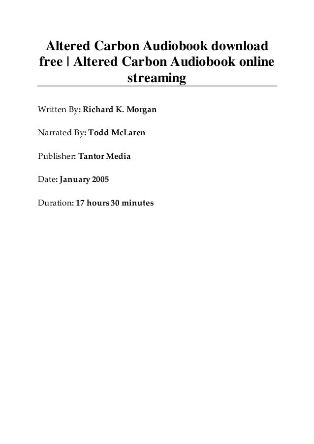 altered carbon pdf download