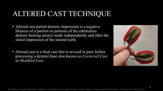 Altered Cast Technique removable partial denture 3.1.pptx