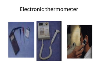Electronic thermometer
 