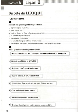 Alter ego +2 a2 cahier d'activités