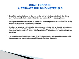 Alternate Building Materials for Home.pptx