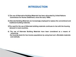Alternate Building Materials for Home.pptx