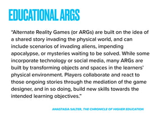 Alternate Reality Games | PPT