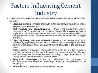 Pakistan Cement Industry as of June-2016 | PDF