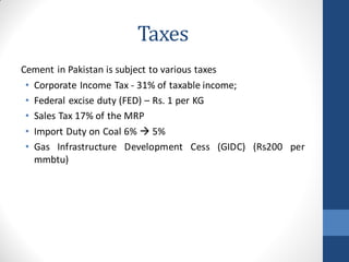 Pakistan Cement Industry as of June-2016 | PDF