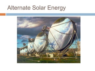 Alternate Solar Energy 