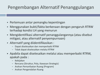 Alternatif dan rekomendasi | PDF