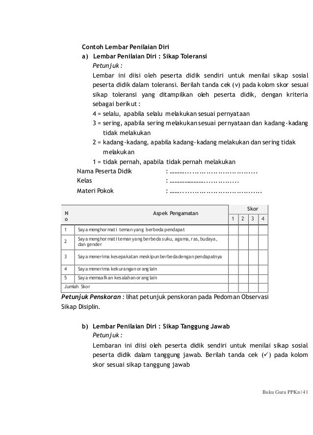 Alternatif penilaian dan model pembelajaran ppkn