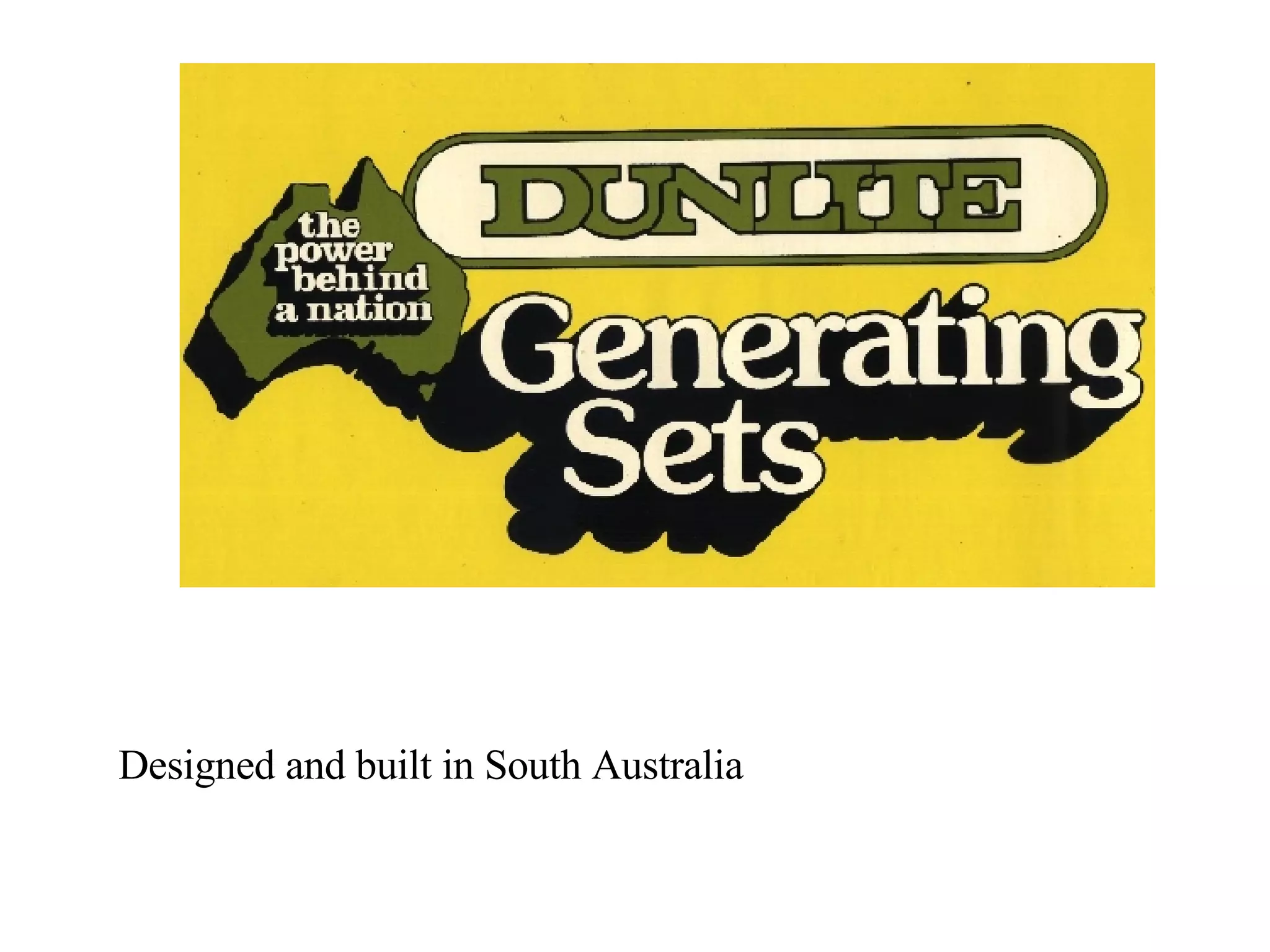 Designed and built in South Australia