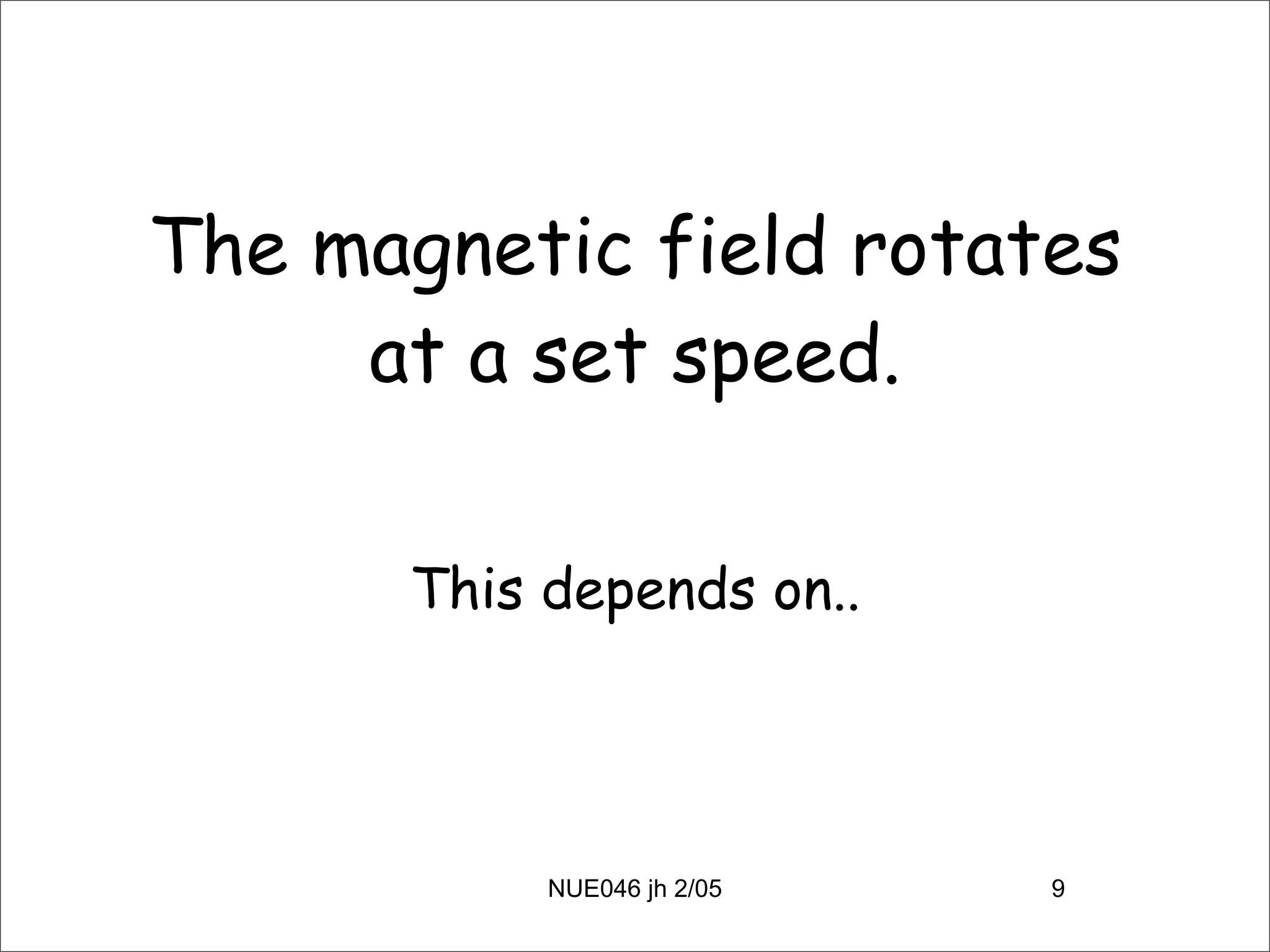 Alternating Current Machines 1a