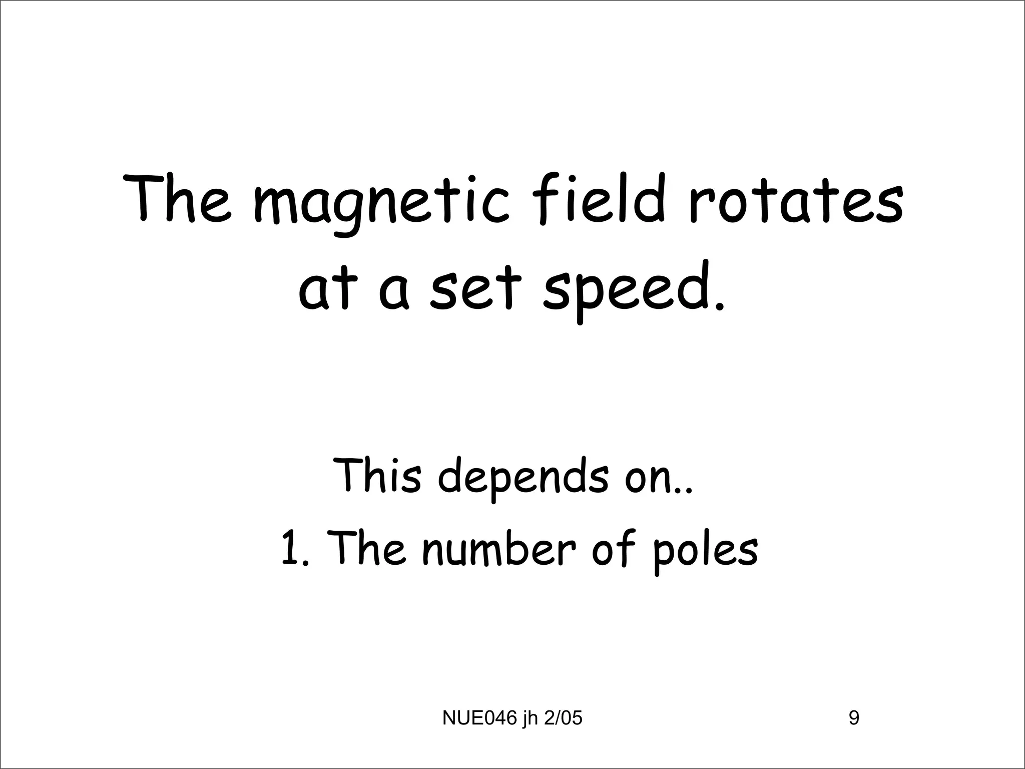 Alternating Current Machines 1a