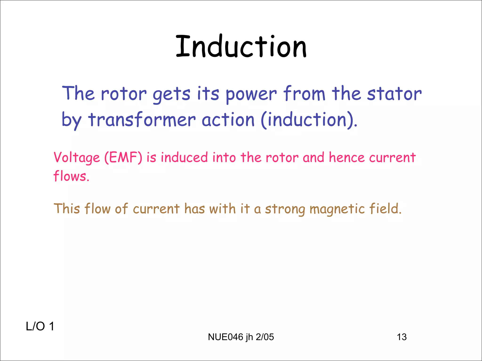 Alternating Current Machines 1a