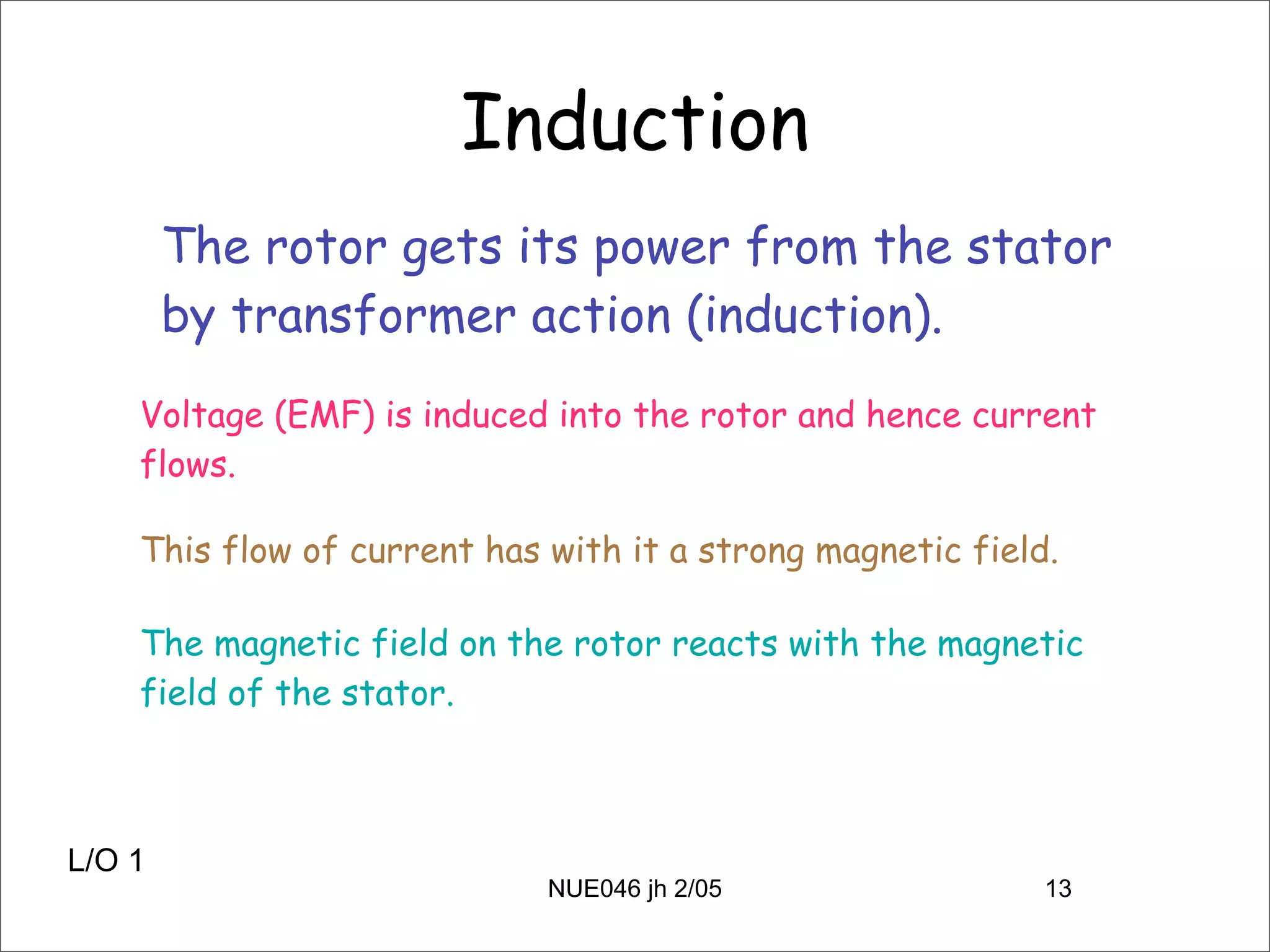 Alternating Current Machines 1a