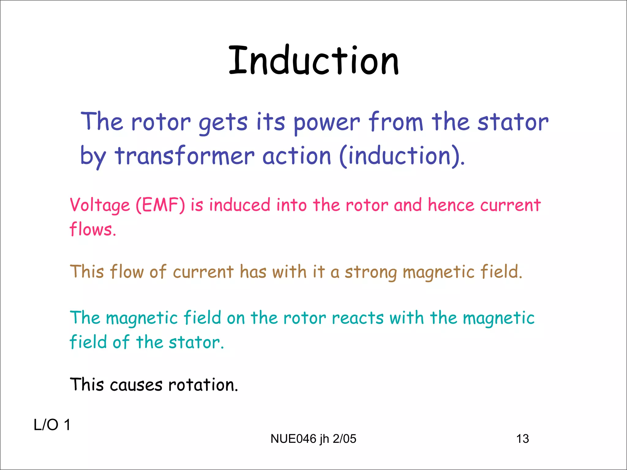 Alternating Current Machines 1a