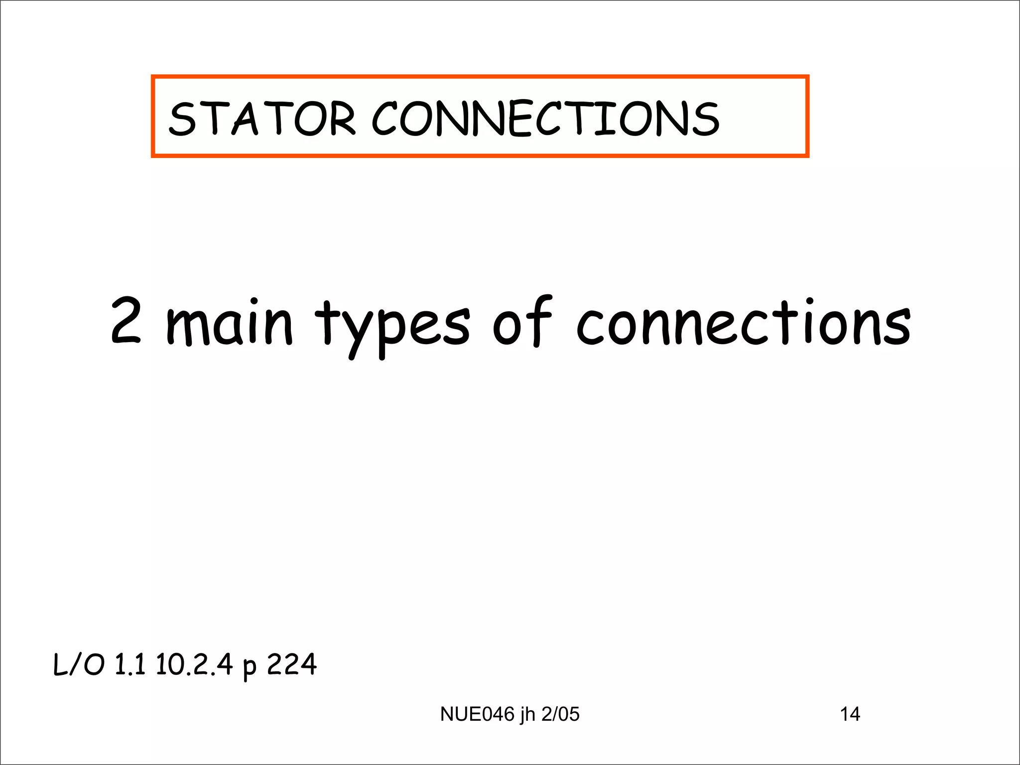 Alternating Current Machines 1a