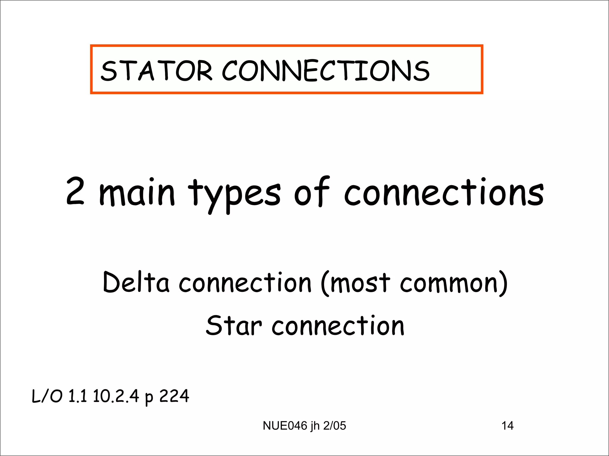 Alternating Current Machines 1a