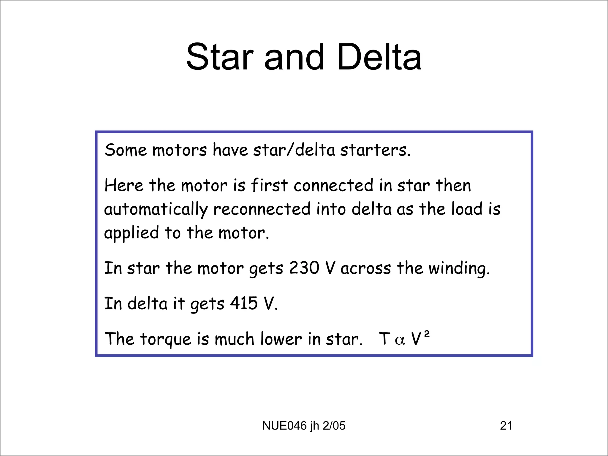 Alternating Current Machines 1a