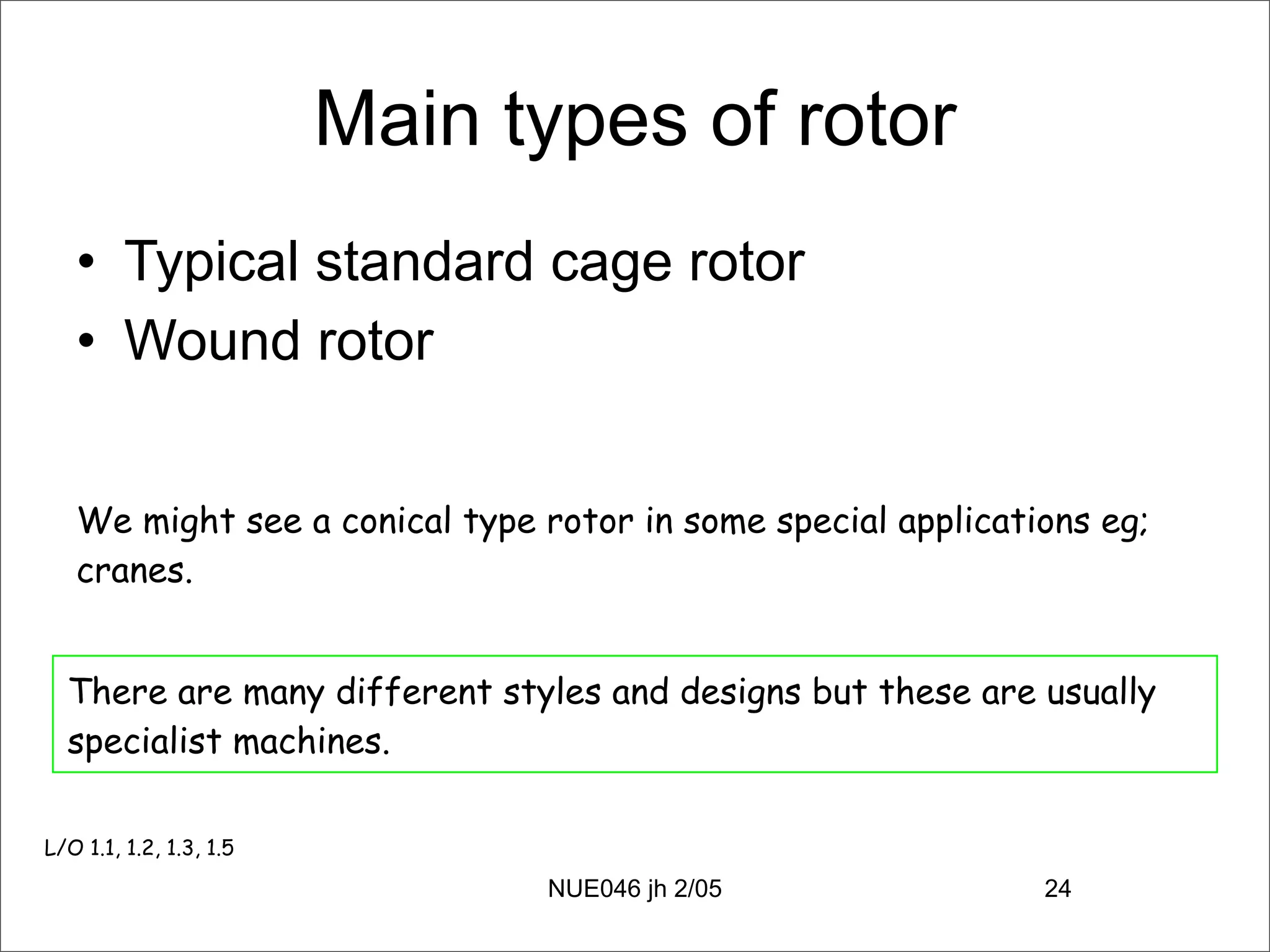 Alternating Current Machines 1a