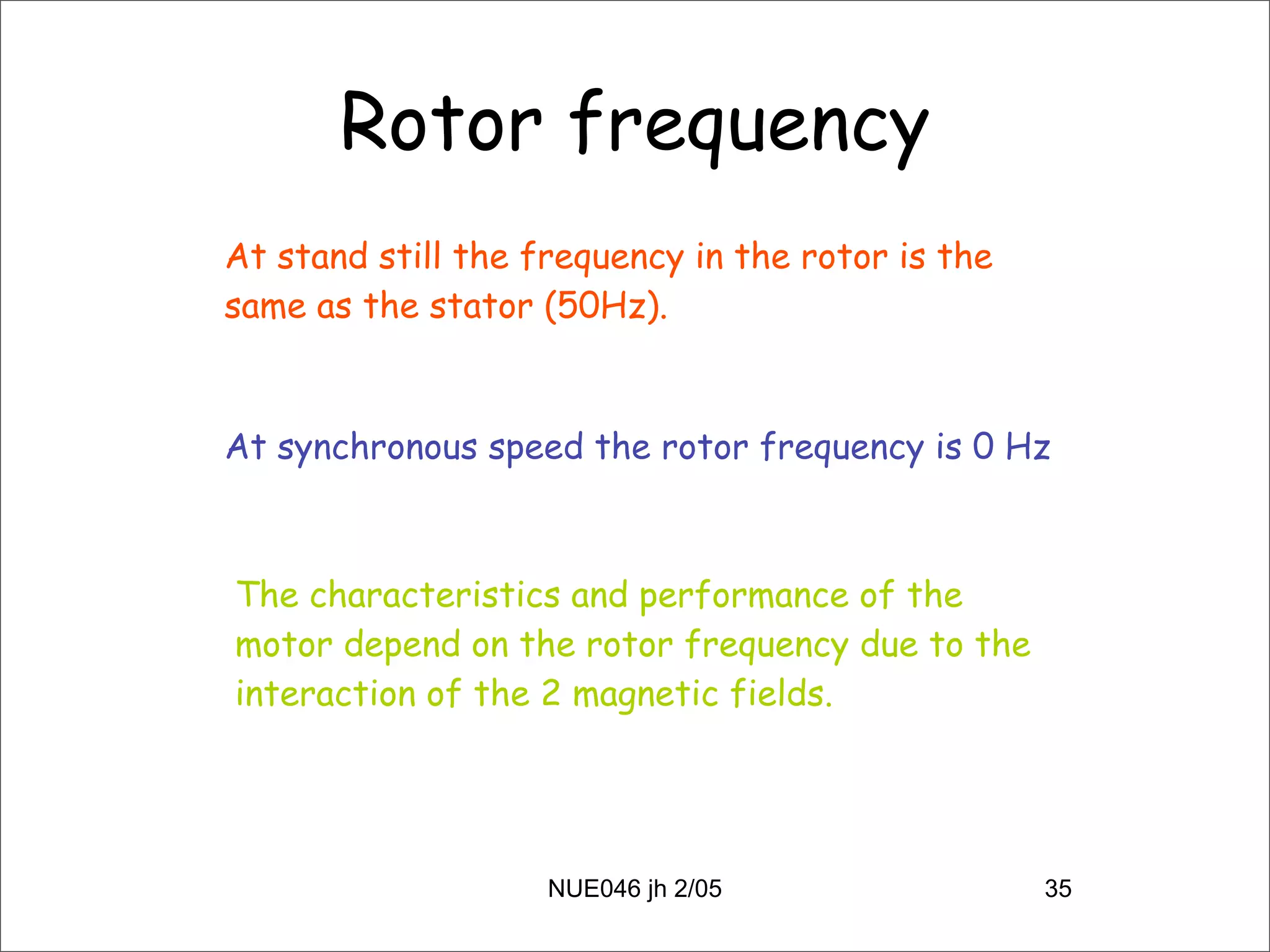 Alternating Current Machines 1a