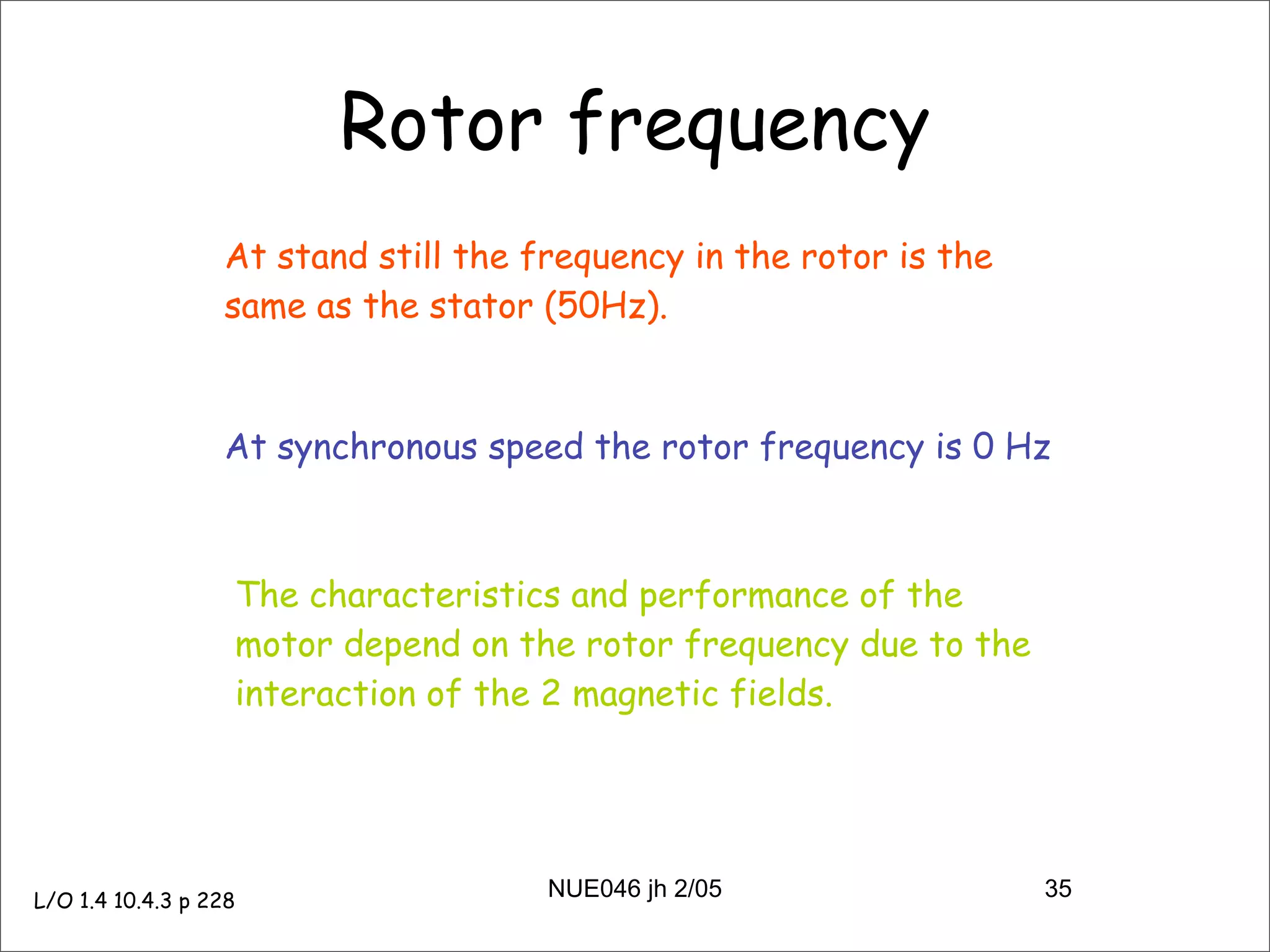 Alternating Current Machines 1a