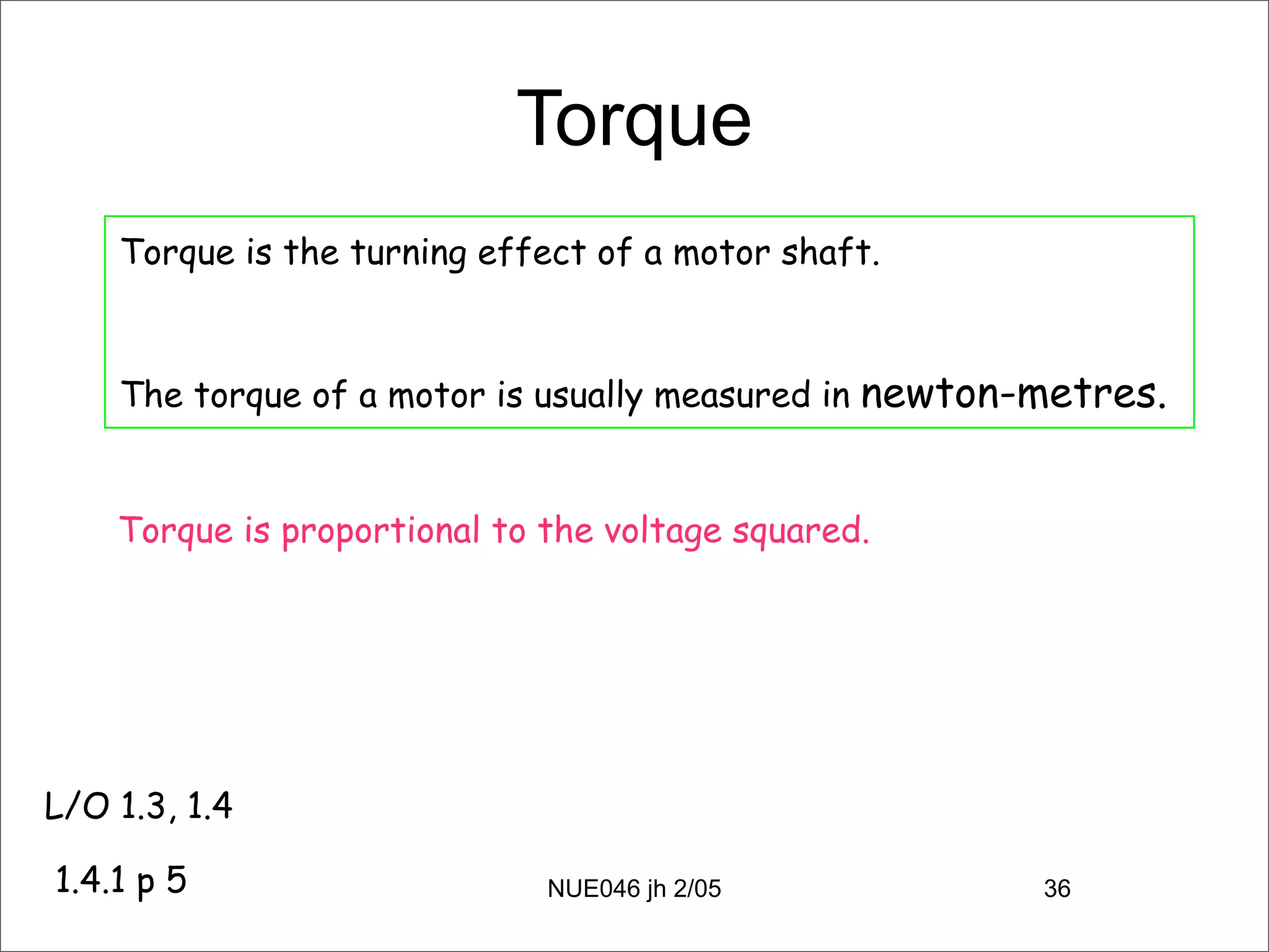 Alternating Current Machines 1a