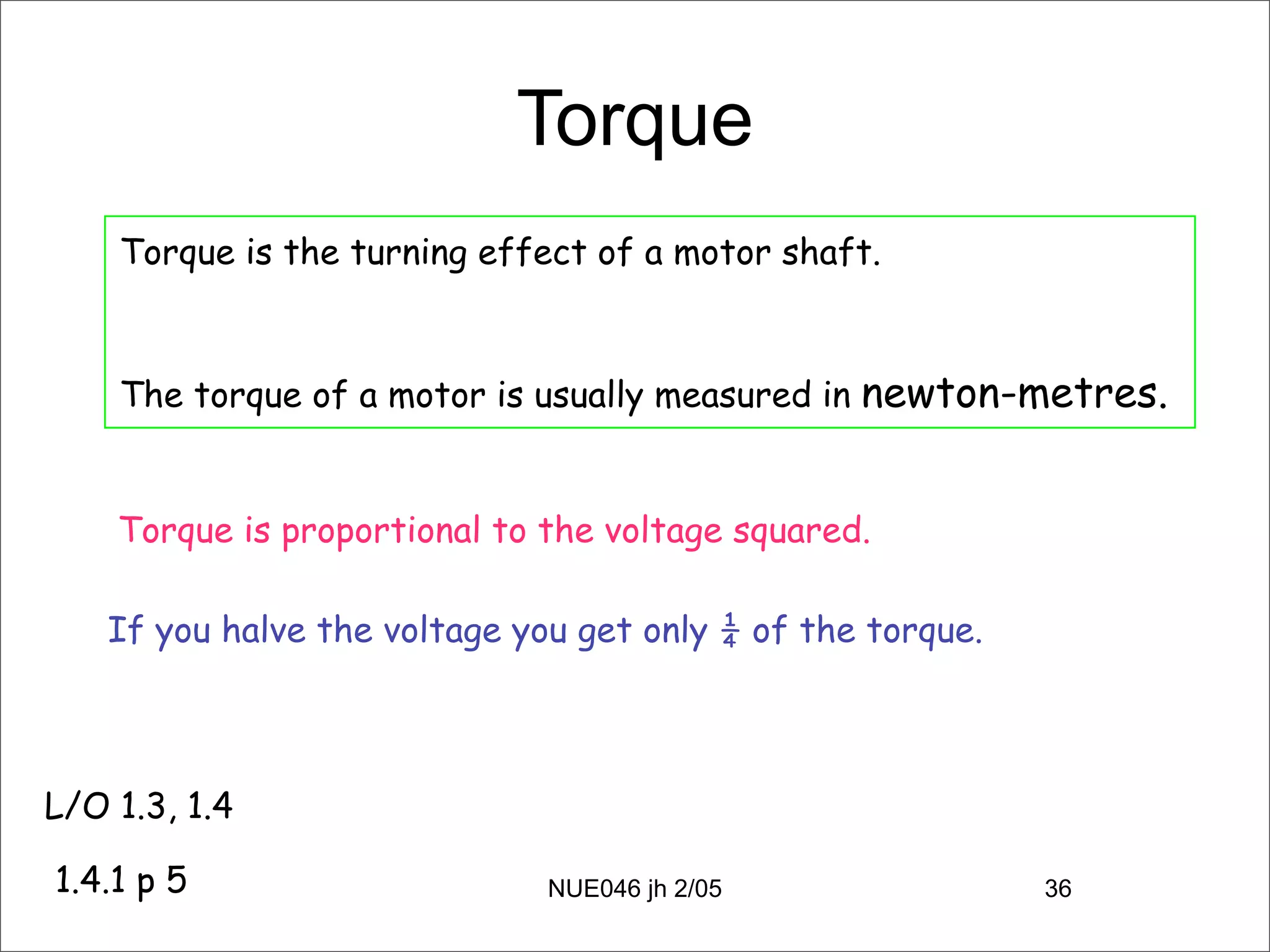 Alternating Current Machines 1a