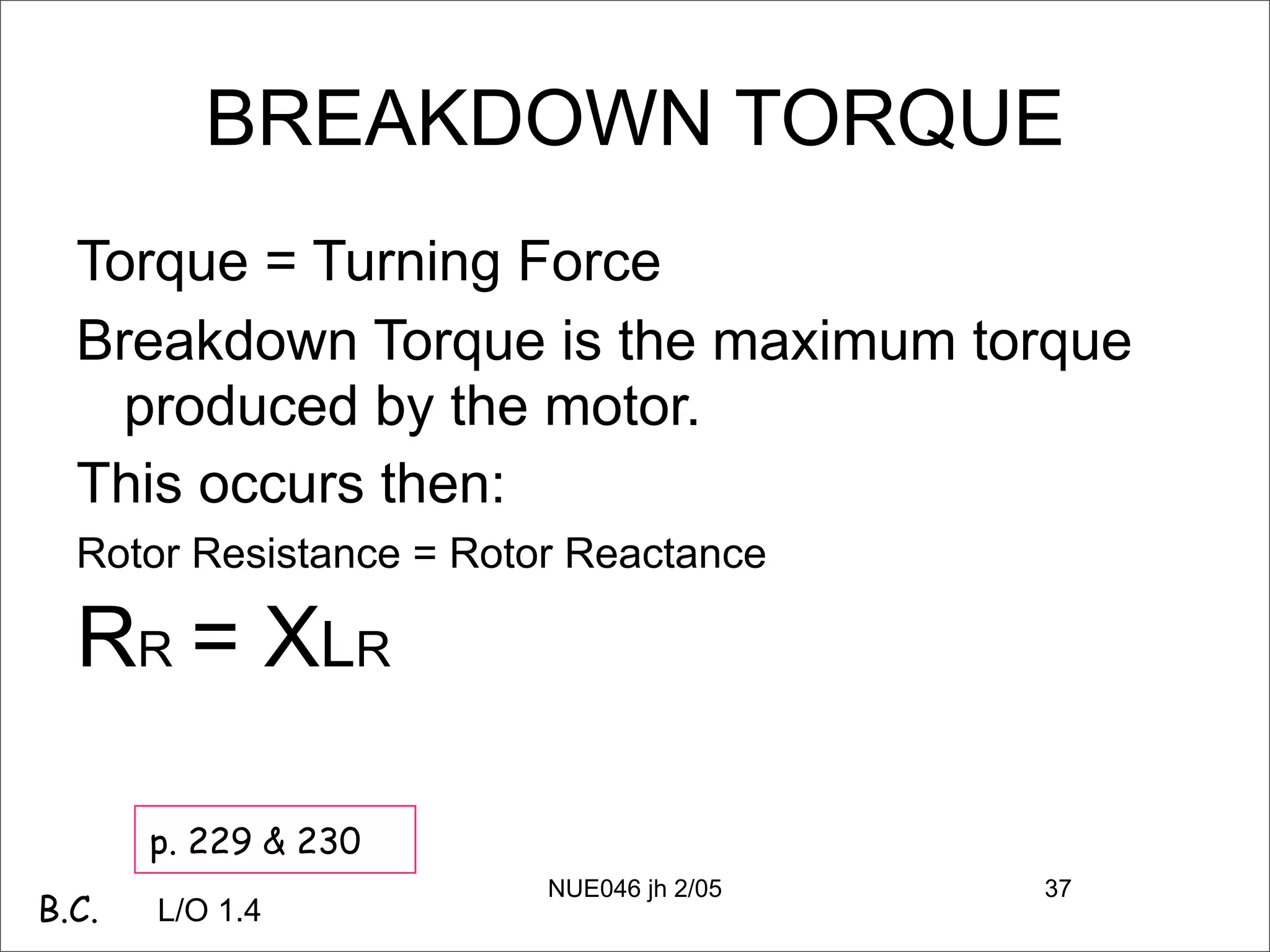 Alternating Current Machines 1a