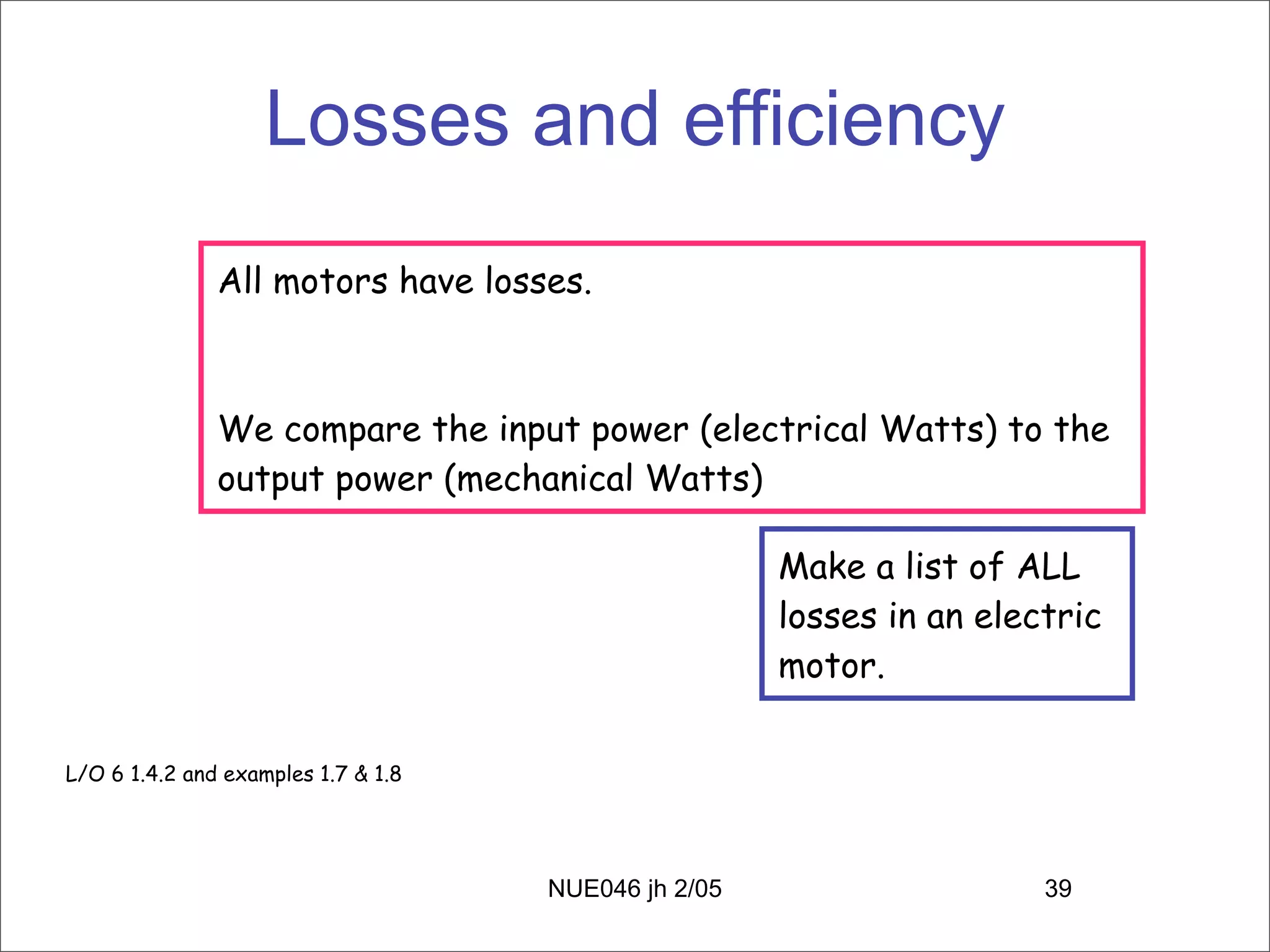 Alternating Current Machines 1a
