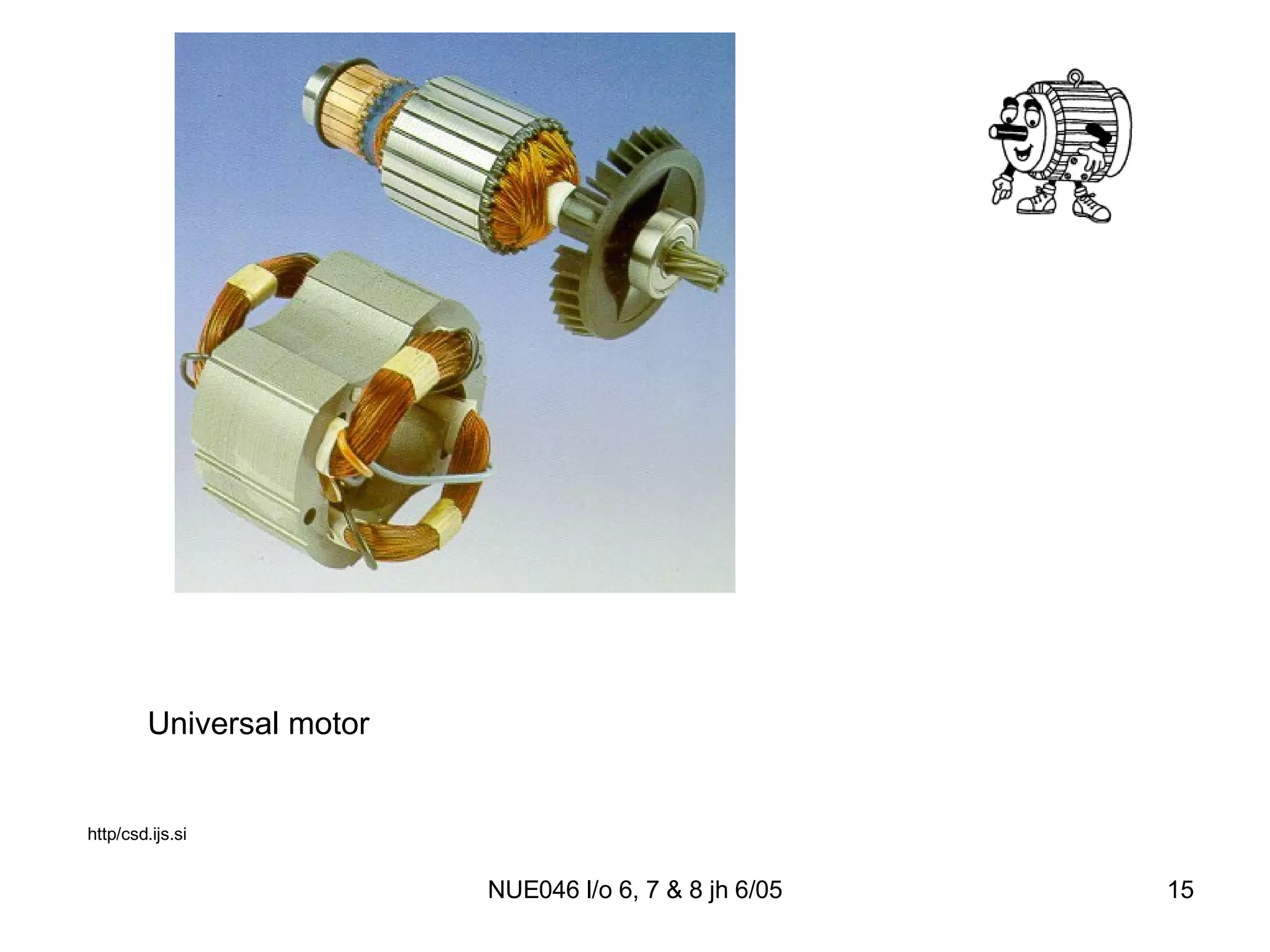 Universal motor http/csd.ijs.si 
