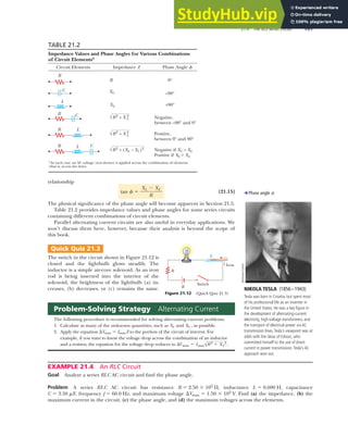 Alternating Current Circuits And Electromagnetic Waves | PDF