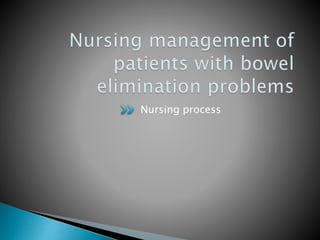 Nursing process
 