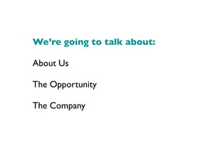 Alternative Ideas For Your Agenda